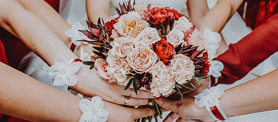 Damas de honor en boda